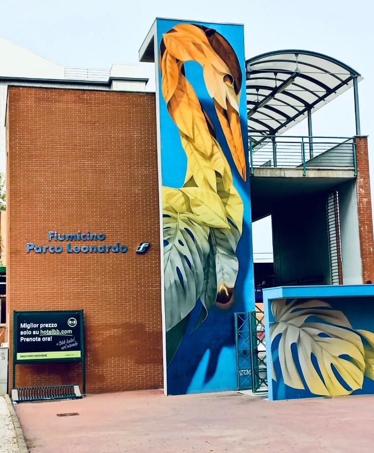 Appartamento Tra Aeroporto Davinci E Fiera Di Roma Fiumicino Bagian luar foto