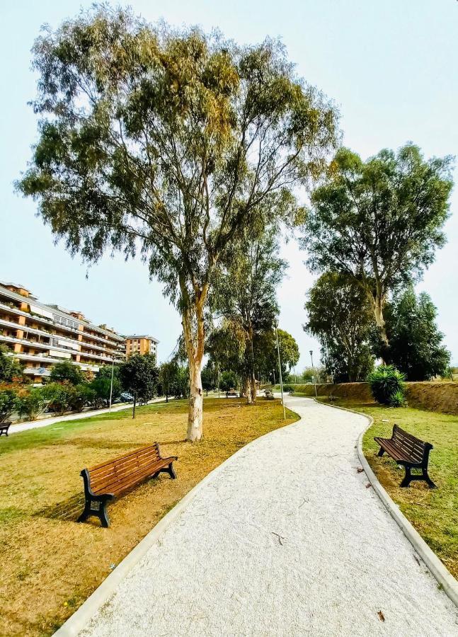 Appartamento Tra Aeroporto Davinci E Fiera Di Roma Fiumicino Bagian luar foto