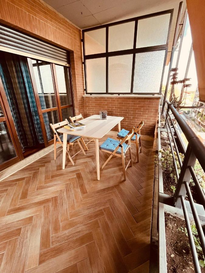 Appartamento Tra Aeroporto Davinci E Fiera Di Roma Fiumicino Bagian luar foto